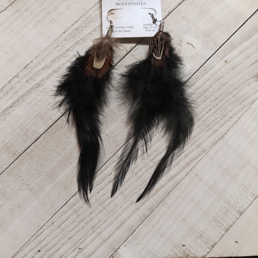 Bohemian Feather Earrings